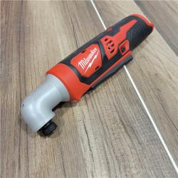 AS-IS Milwaukee M12 12-Volt Lithium-Ion Cordless 1/4 in. Right Angle Hex Impact Driver (Tool-Only)