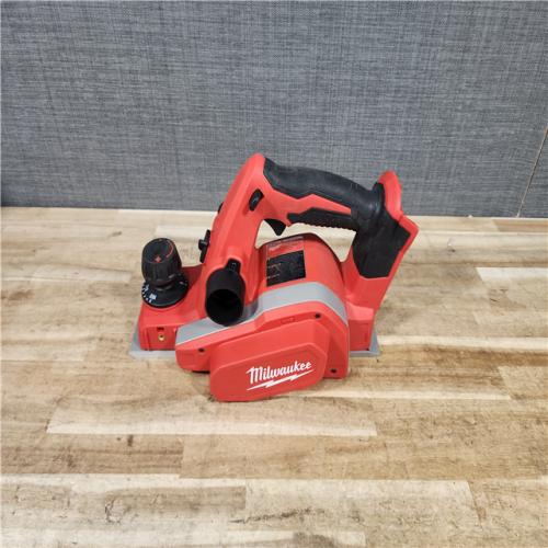 HOUSTON LOCATION - AS - IS Milwaukee 18V Lithium-Ion Cordless 3-1/4 in. Planer (Tool-Only)