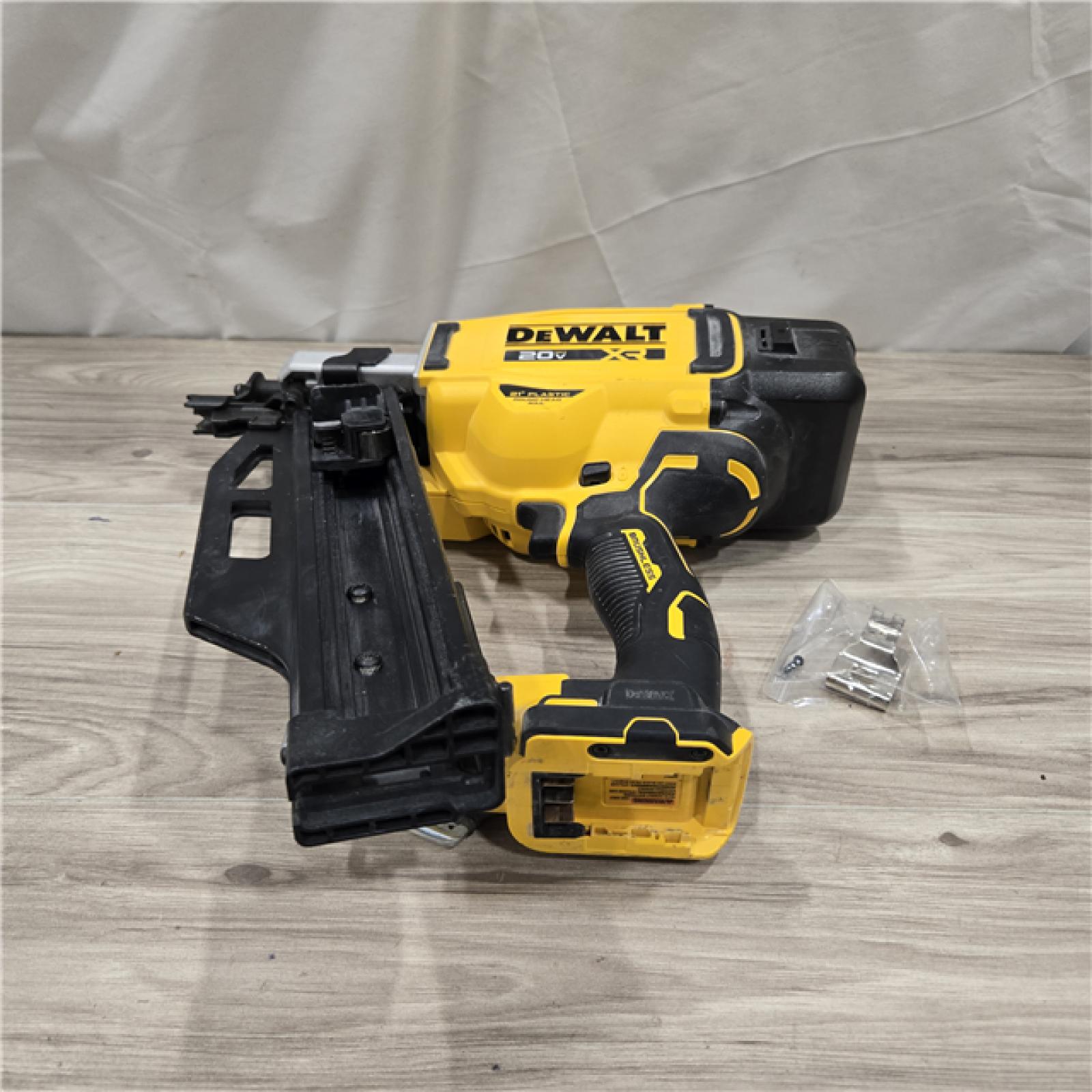 AS-IS DEWALT 20-Volt 21° Cordless Framing Nailer (Tool-Only)