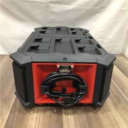 AS-IS Milwaukee  Lithium-Ion Cordless PACKOUT Radio/Speaker with Built-In Charger