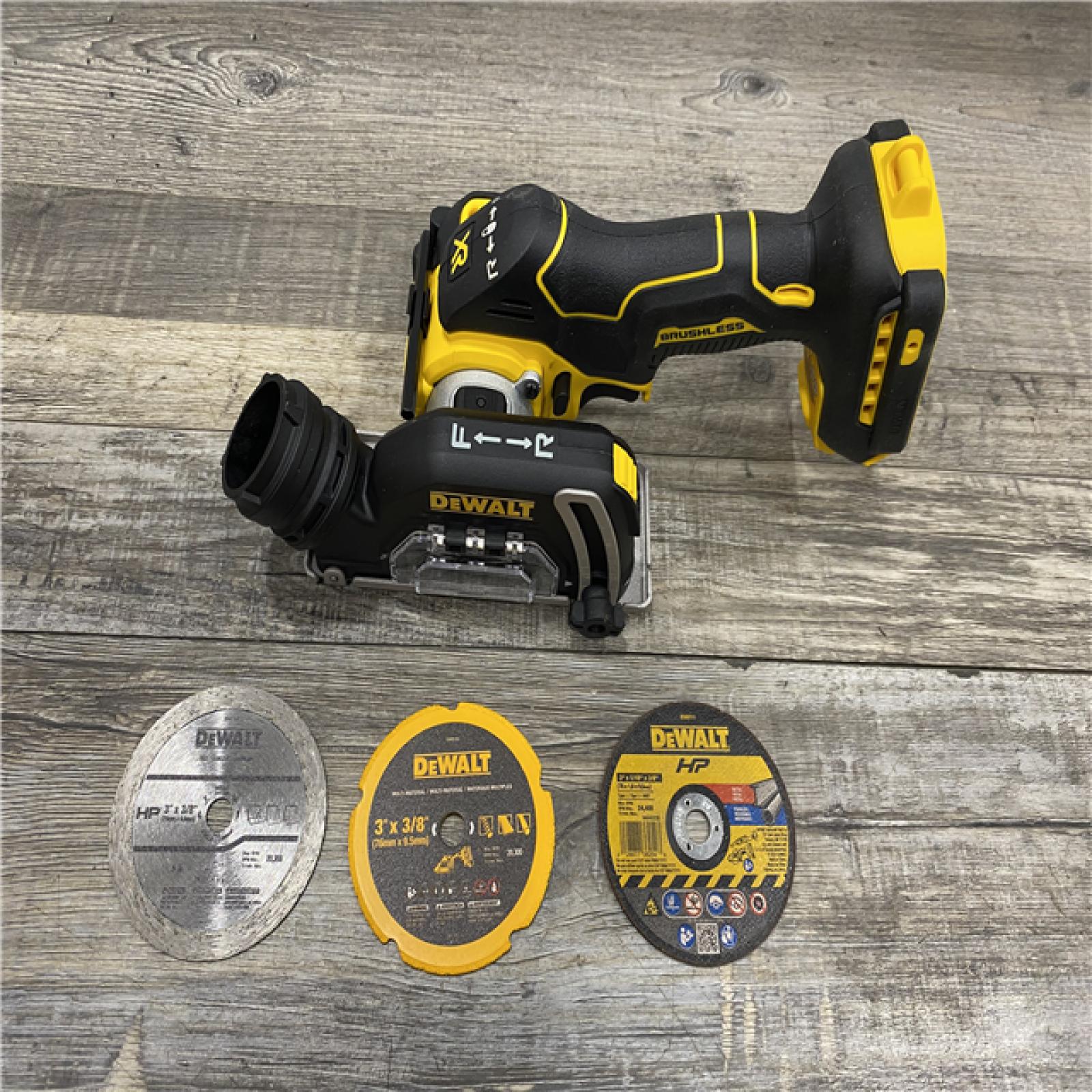 AS-IS DEWALT 20V XR Cordless 3 in. Cut-Off Tool (Tool Only)