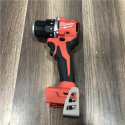 AS-IS Milwaukee 18V Lithium-Ion Brushless Cordless 1/2 in. Compact Drill/Driver (Tool-Only)