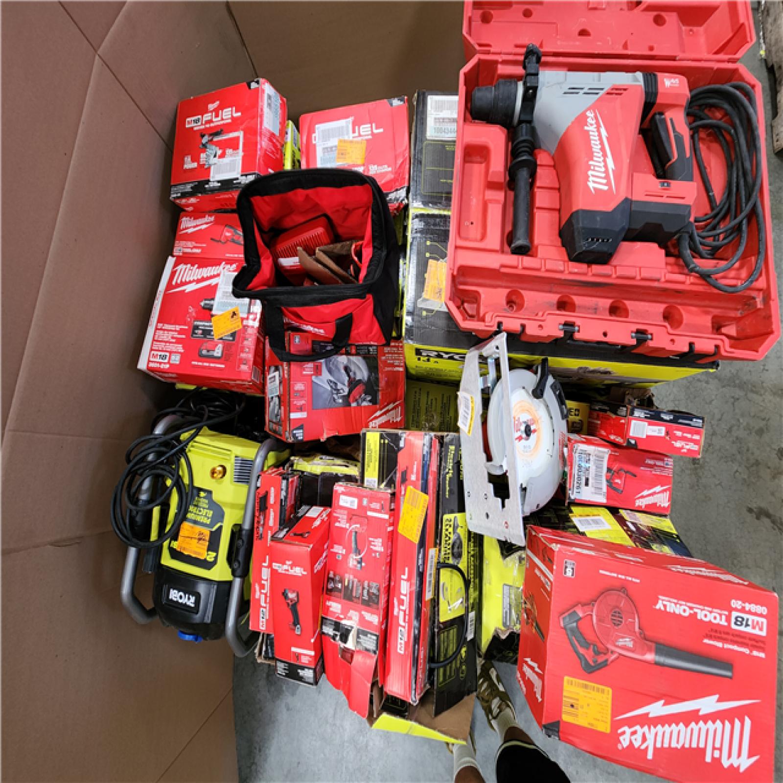 CALIFORNIA AS -IS  TOOL PALLET
