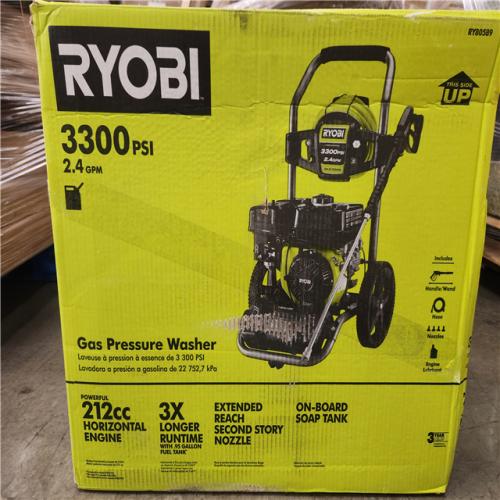 Phoenix NEW RYOBI 3300 PSI 2.4 GPM Cold Water Gas Pressure Washer with 212cc Engine