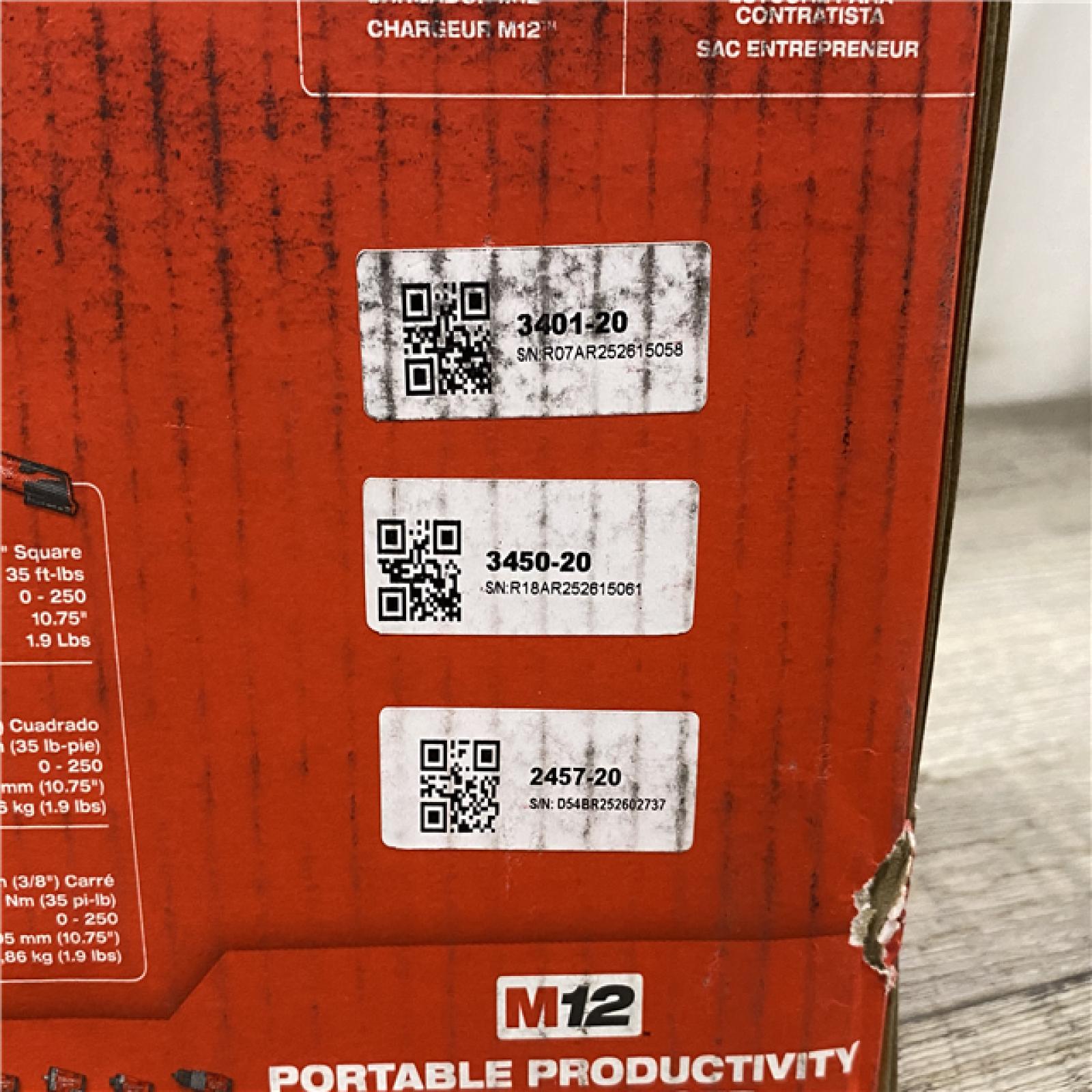 NEW - Milwaukee 12-Volt Lithium-Ion Brushless Cordless Subcompact Drill &Impact Driver Combo Kit