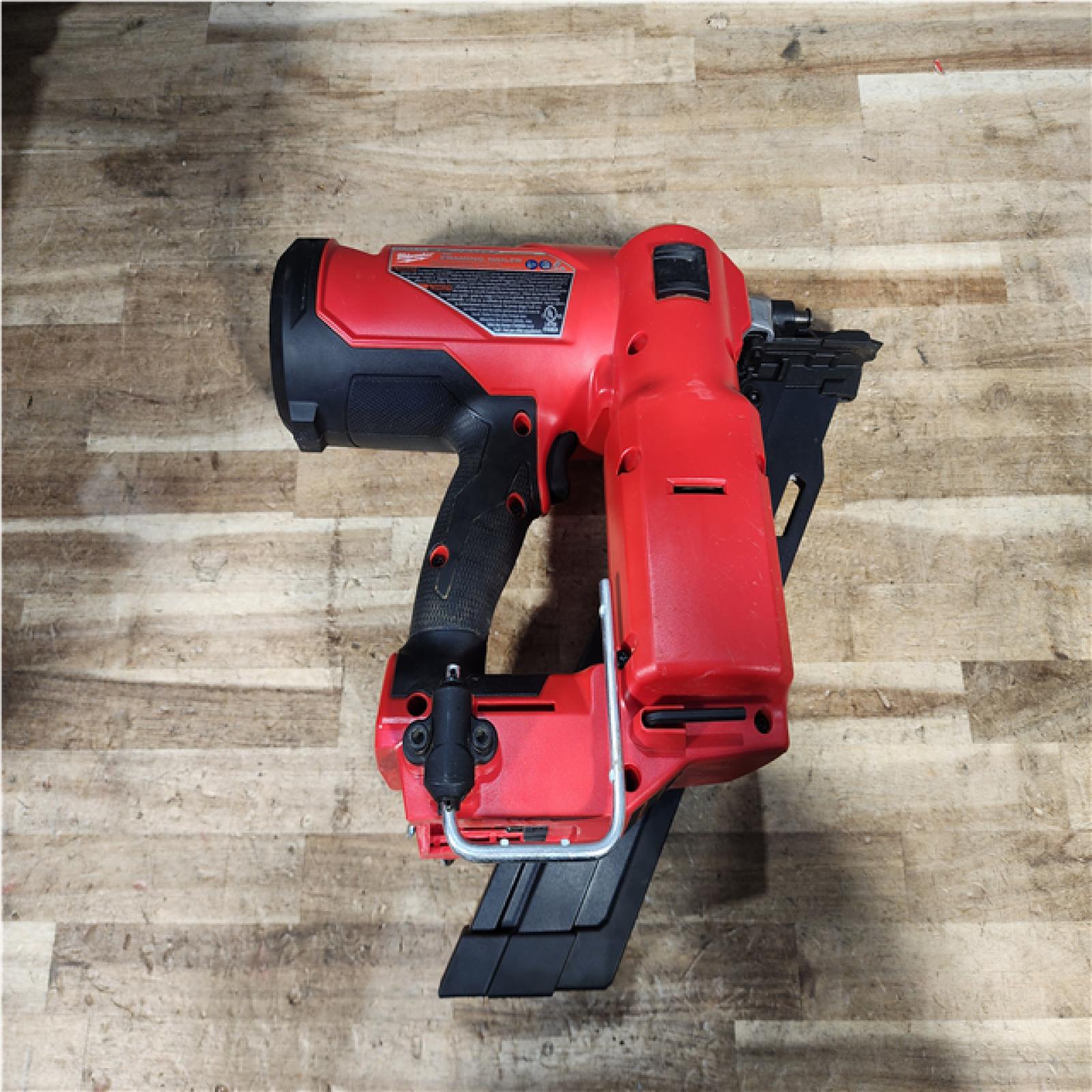 Houston Location AS-IS Milwaukee FUEL 3-1/2 in. 18-Volt 30-Degree Lithium-Ion Brushless Cordless Framing Nailer (Tool-Only)