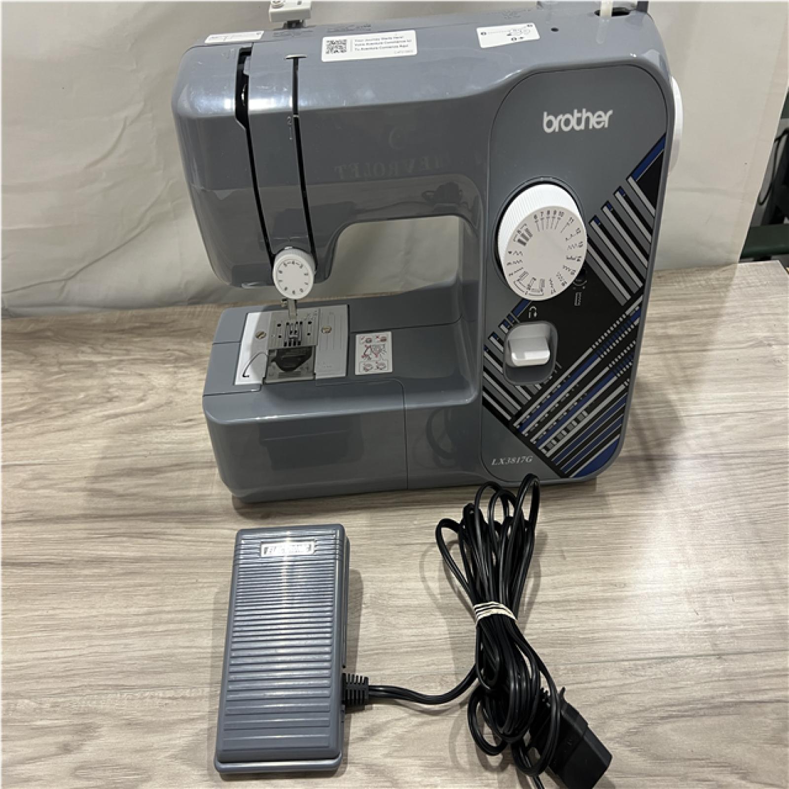 AS-IS Brother LX3817G Sewing Machine with 17 Built-in Stitches