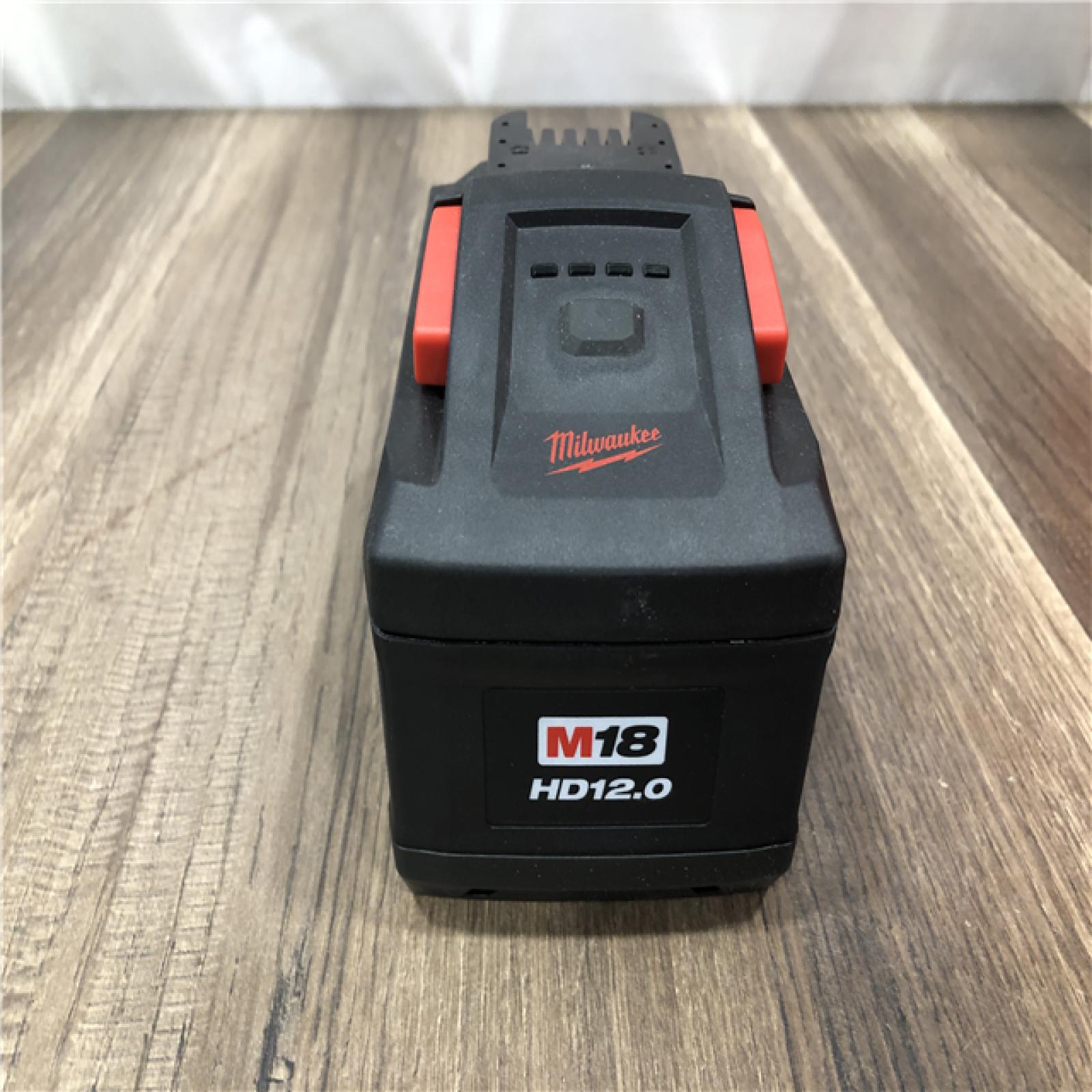 AS-IS Milwaukee FUEL ONE-KEY 18V Lithium-Ion Brushless Cordless 9 in. Cut Off Saw Kit