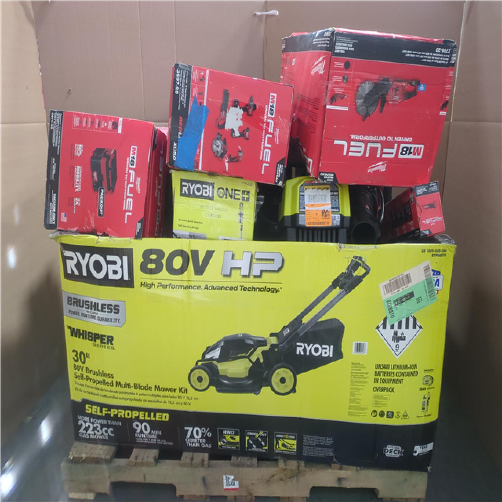 CALIFORNIA AS-IS TOOL PALLET