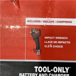 NEW - Milwaukee Cordless Compact Impact Wrench with Pin Detent (Tool-Only)