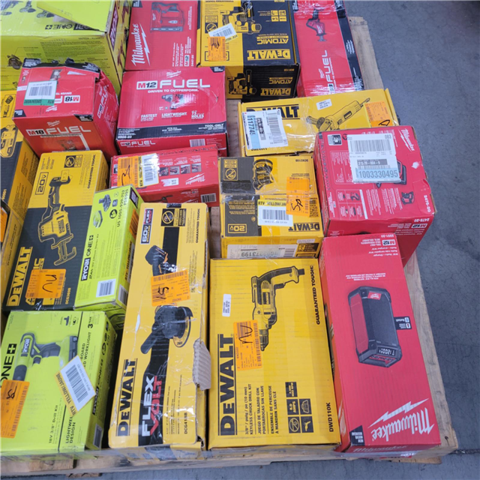 CALIFORNIA AS-IS TOOL PALLET