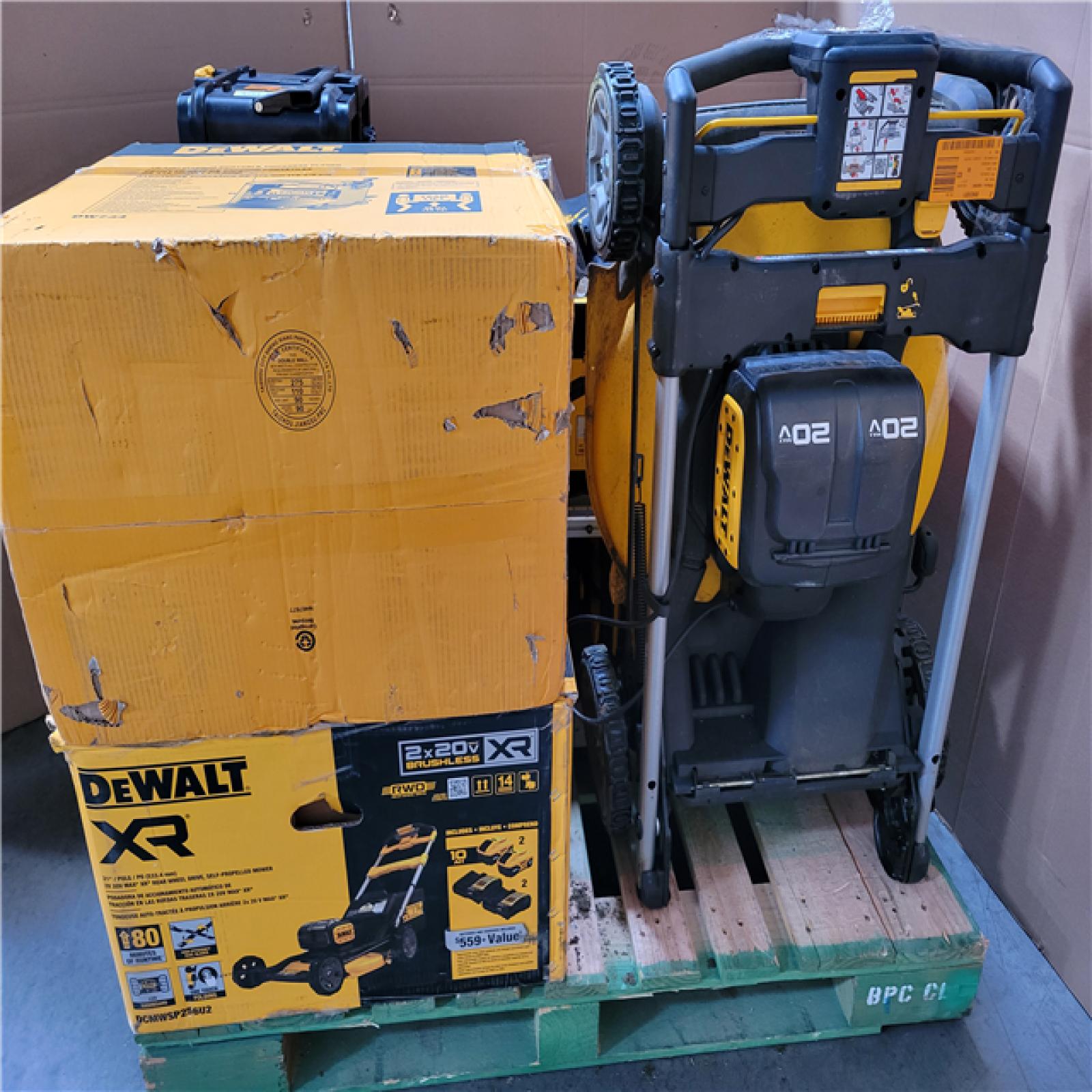 CALIFORNIA AS-IS TOOL PALLET