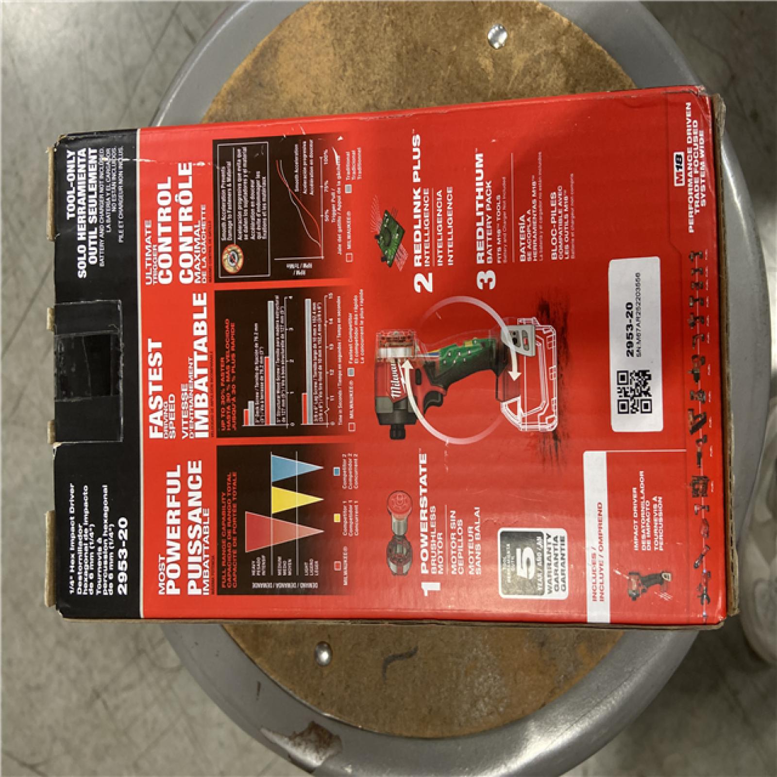 NEW! - Milwaukee M18 FUEL 18V Lithium-Ion Brushless Cordless 1/4 in. Hex Impact Driver (Tool-Only)