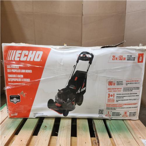 Phoenix NEW ECHO 21 in. 190 cc Briggs and Stratton Gas 3-in-1 Dual Blade RWD Self-Propelled Lawn Mower with Single Lever Deck Adjustment