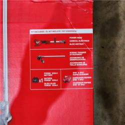 HOUSTON LOCATION - AS-IS (NEW) M18 FUEL 18V 16 in. Brushless Cordless Battery Powered String Trimmer W/QUIK-LOK Attachment Capability & 8.0 Ah Battery