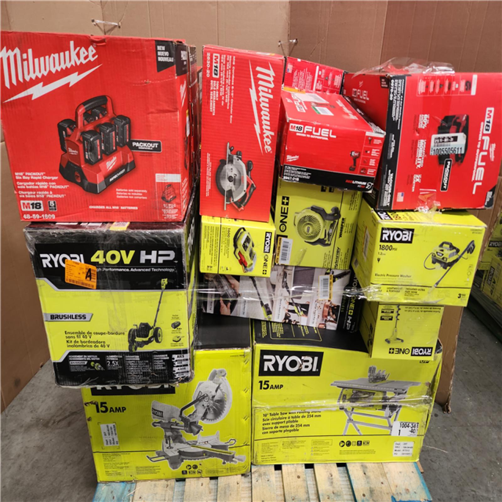California AS-IS Tool Pallet