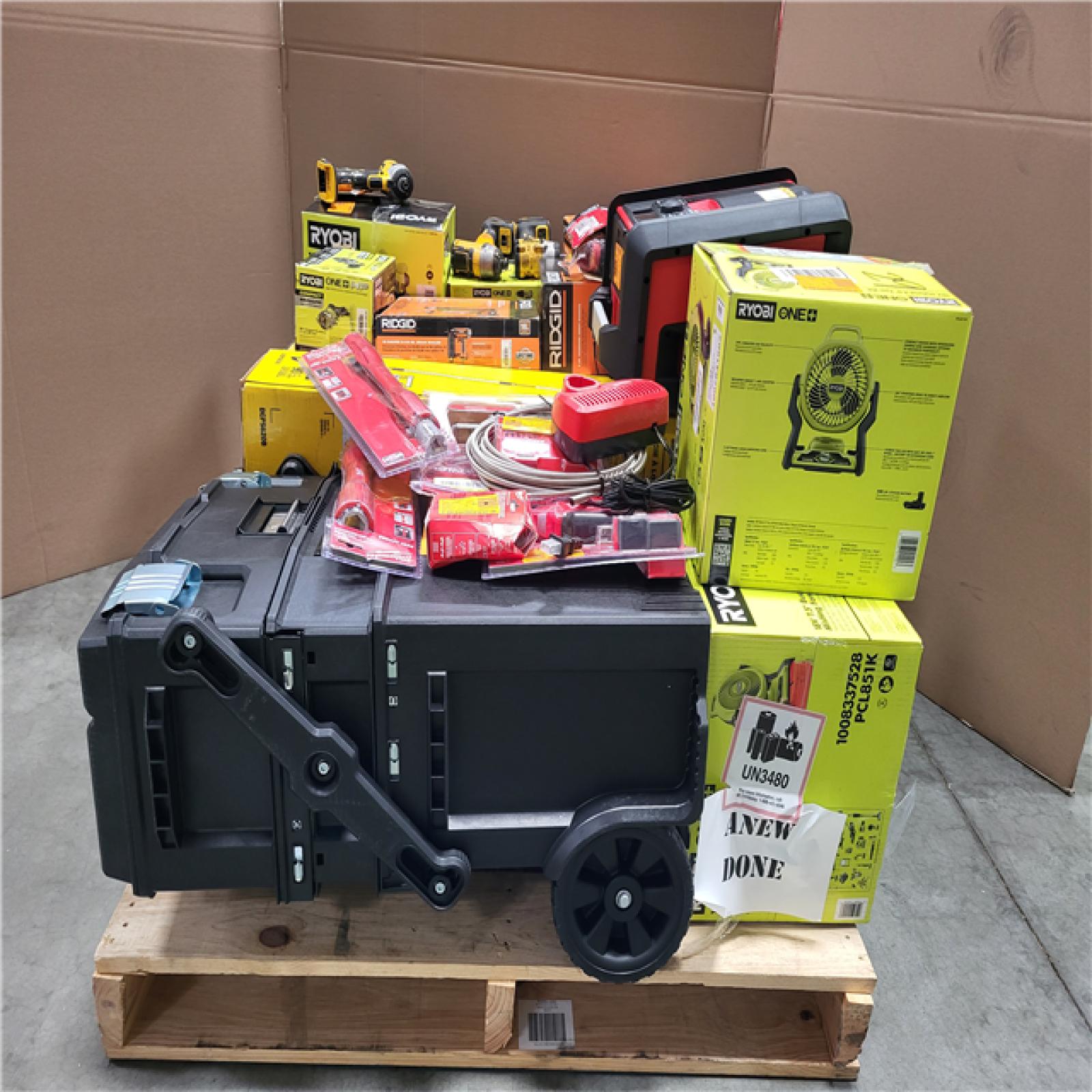 CALIFORNIA AS-IS TOOL PALLET