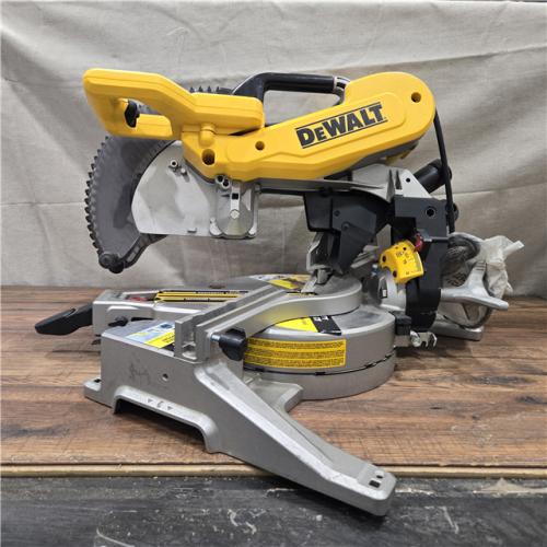 AS-IS DeWalt 15 Amp Corded 12 in. Compound Double Bevel Miter Saw