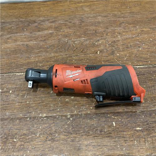 AS-IS MILWAUKEE 2457-20 .38 in. M12 Cordless Ratchet Only