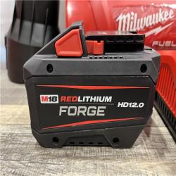 AS-IS Milwaukee FUEL 120 MPH 500 CFM 18V Brushless Cordless Battery Powered Leaf Blower Kit