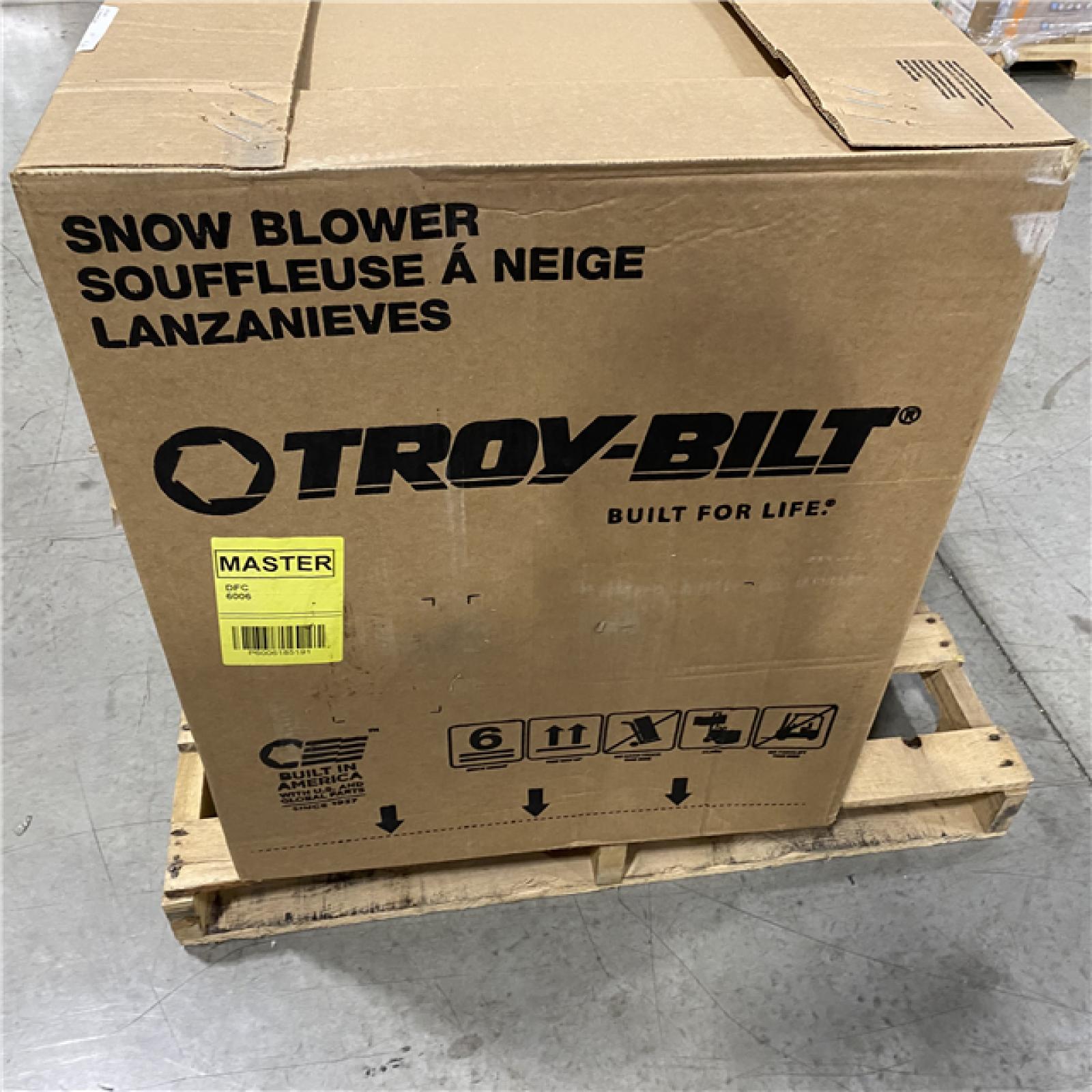 DALLAS LOCATION - Troy-Bilt Storm 24 in. 208 cc Two- Stage Gas Snow Blower with Electric Start Self Propelled