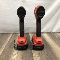 AS-IS Milwaukee M18 18V Lithium-Ion Brushless Cordless Compact Drill/Impact Combo Kit