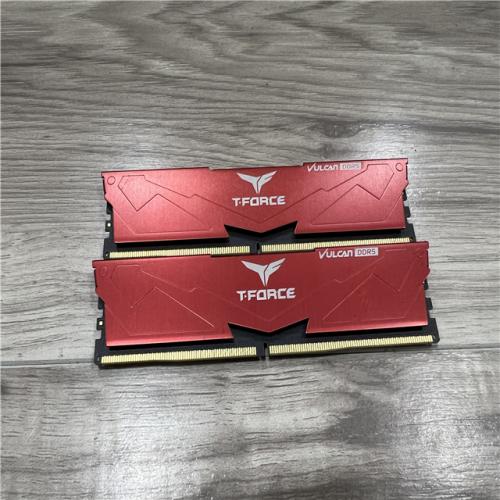 AS-IS Team Group Vulcan alpha 32GB (2 x 16GB) 288-Pin PC RAM DDR5 6000