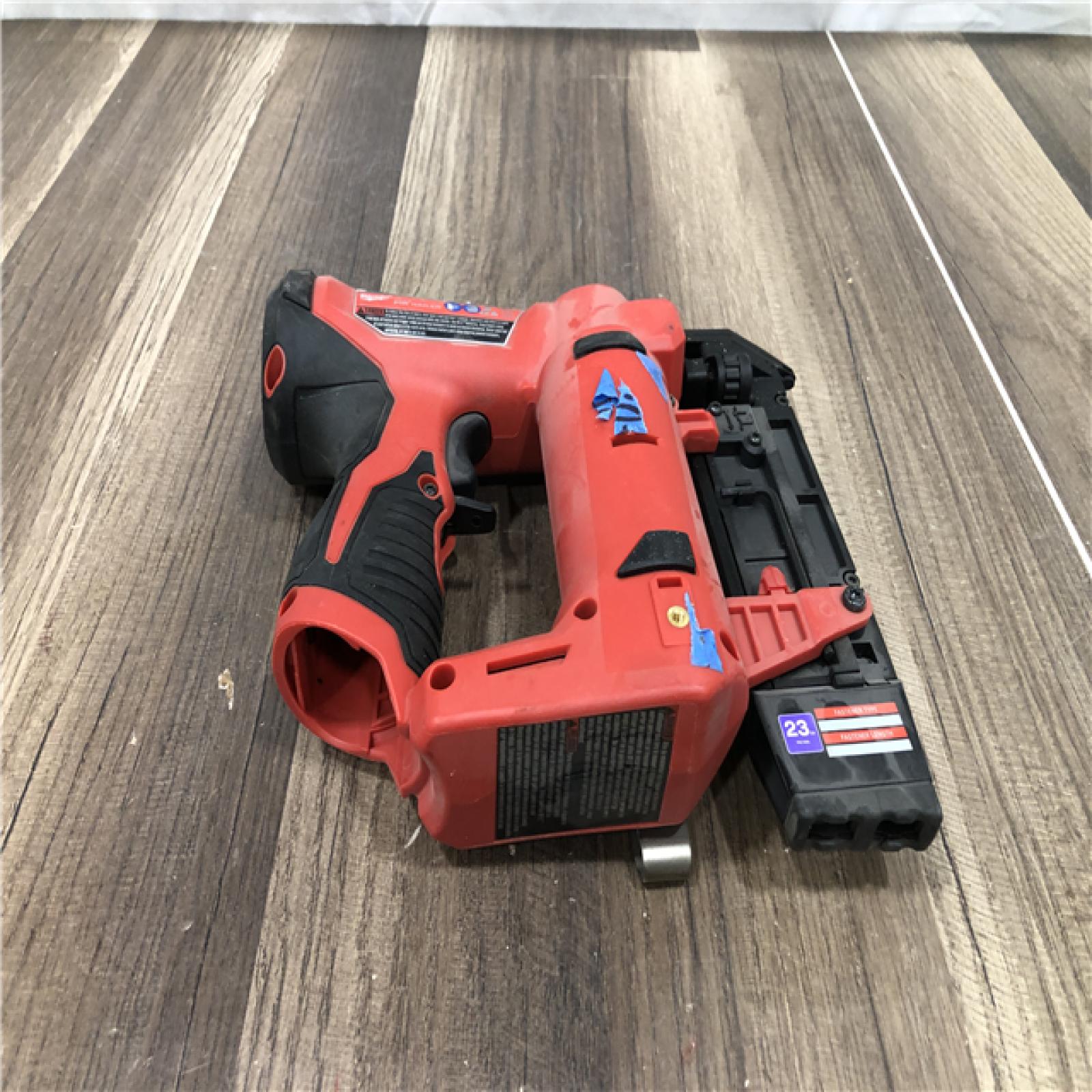AS-IS Milwaukee M12 12-Volt 23-Gauge Lithium-Ion Cordless Pin Nailer (Tool-Only)