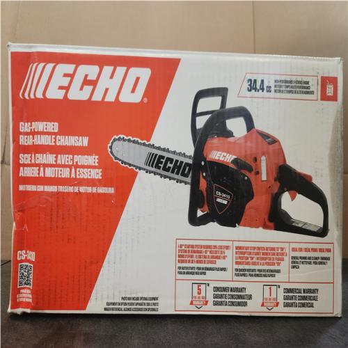 Phoenix LIKE NEW ECHO 14 in. 34.4 cc Gas 2-Stroke Rear Handle Chainsaw with Automatic Chain Oiler
