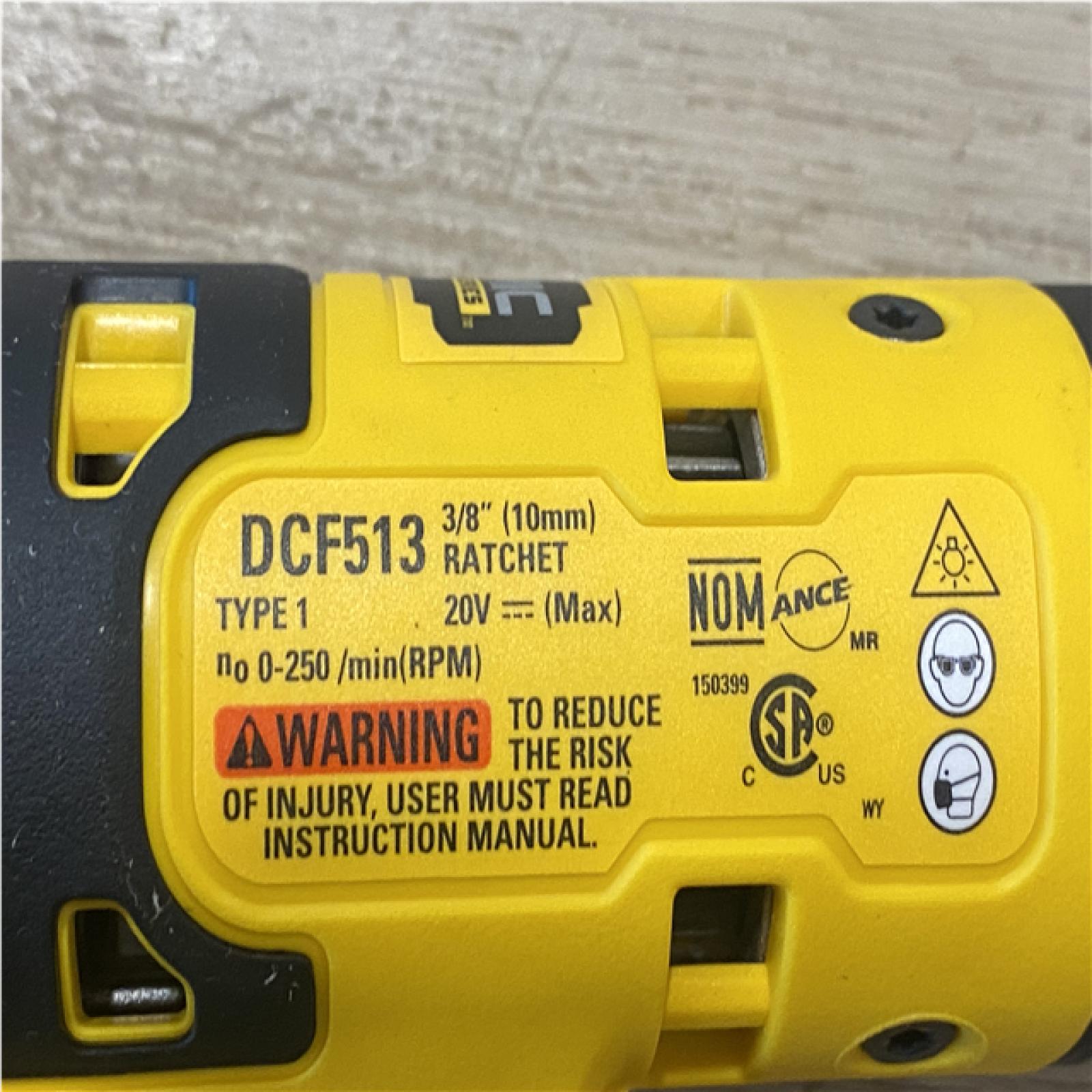 AS-IS DEWALT ATOMIC 20V MAX Cordless 3/8 in. Ratchet (Tool Only)