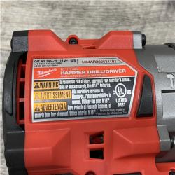 AS-IS Milwaukee FUEL 18V Lithium-Ion Brushless Cordless Hammer Drill and Impact Driver Combo Kit