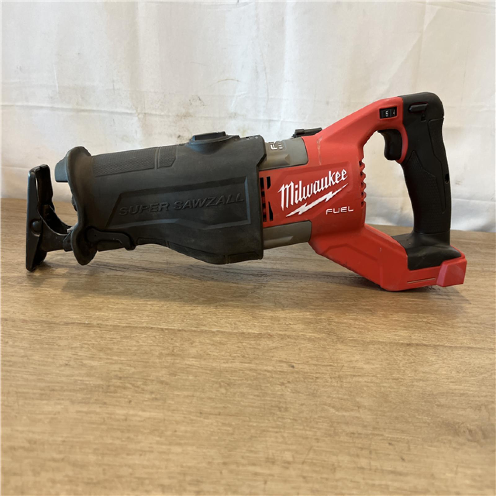 AS-IS Milwaukee FUEL 18V Lithium-Ion Brushless Cordless Super SAWZALL Orbital Reciprocating Saw (Tool-Only)