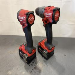 AS-IS - MILWAUKEE FUEL 18V Lithium-Ion Brushless Cordless Hammer Drill and Impact Driver Combo Kit