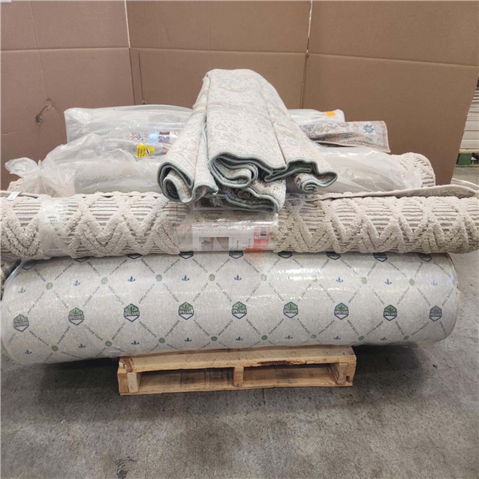 Phoenix AS-IS Mixed Rug Pallet (17-Rugs)