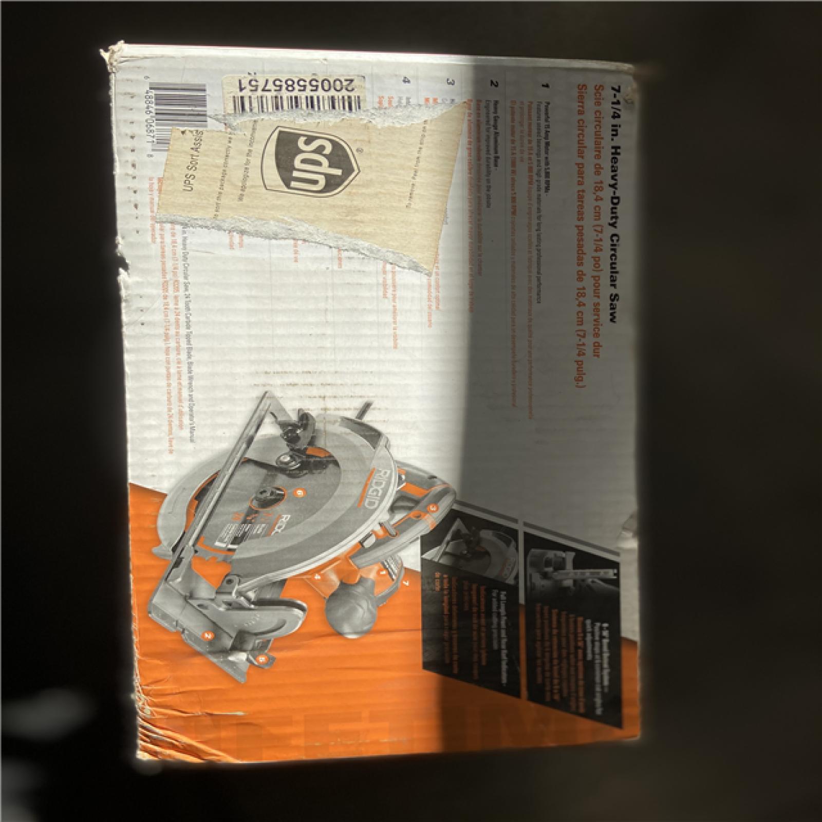 NEW! - RIDGID 15 Amp 7-1/4 in. Circular Saw