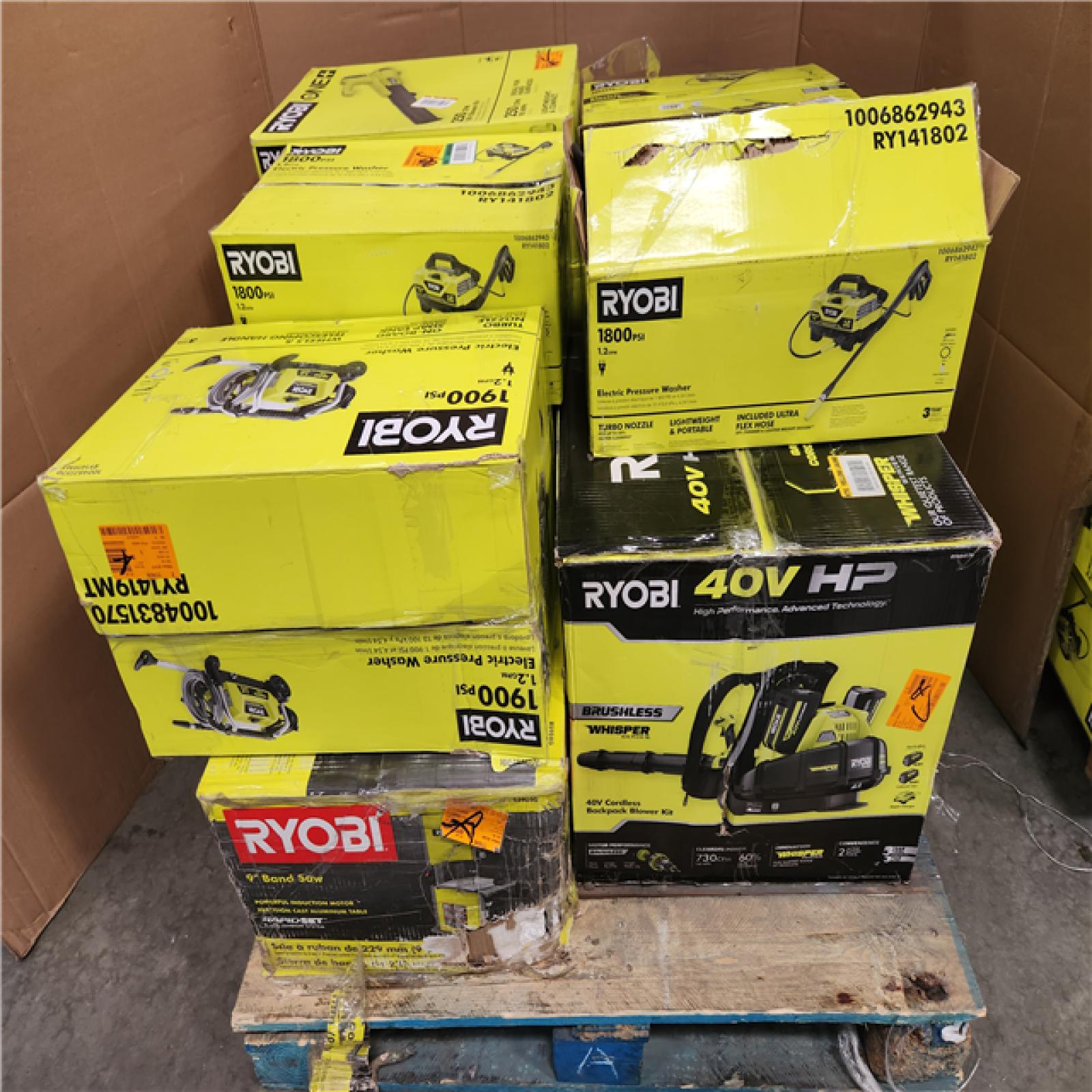 CALIFORNIA AS-IS TOOL PALLET