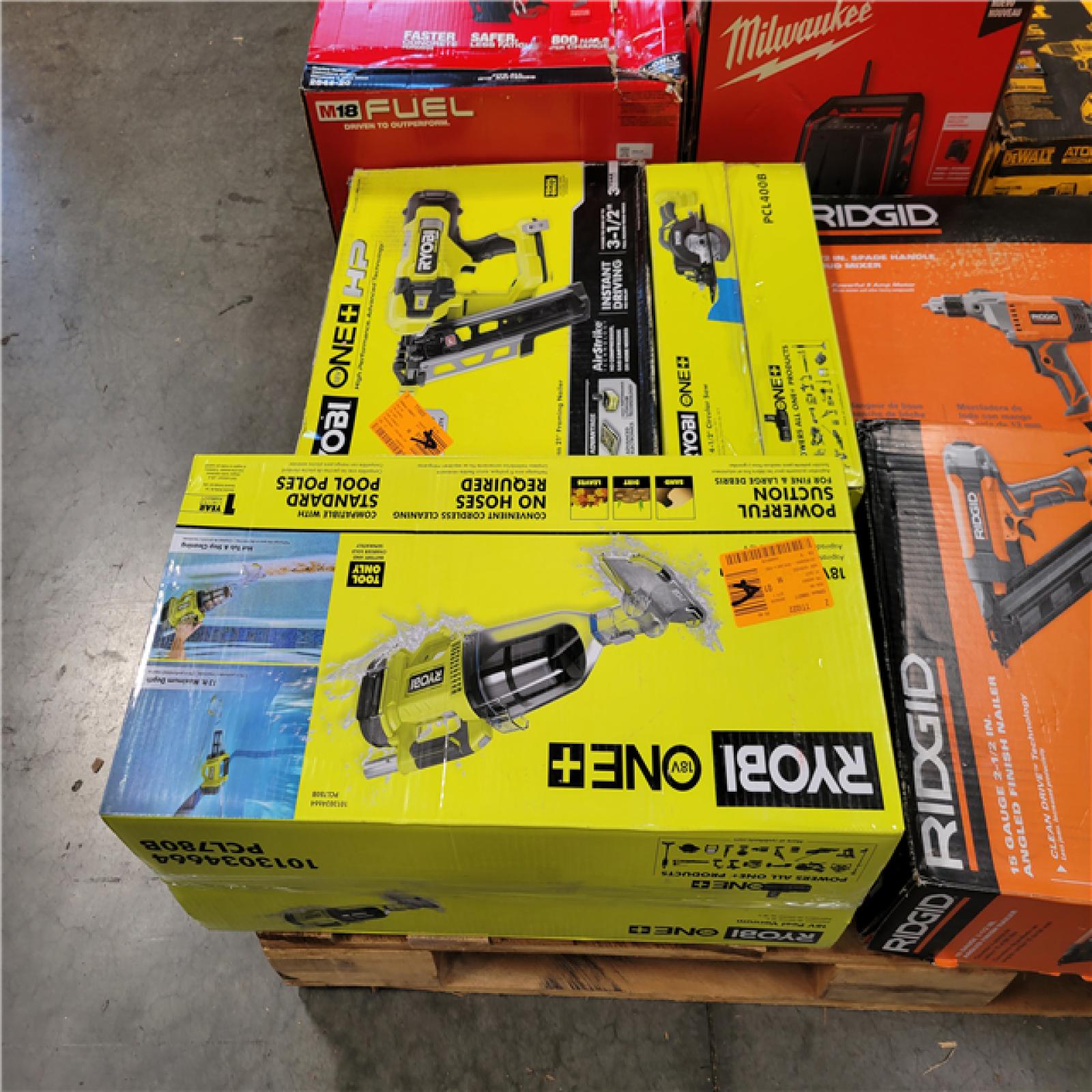 CALIFORNIA AS-IS TOOL PALLET