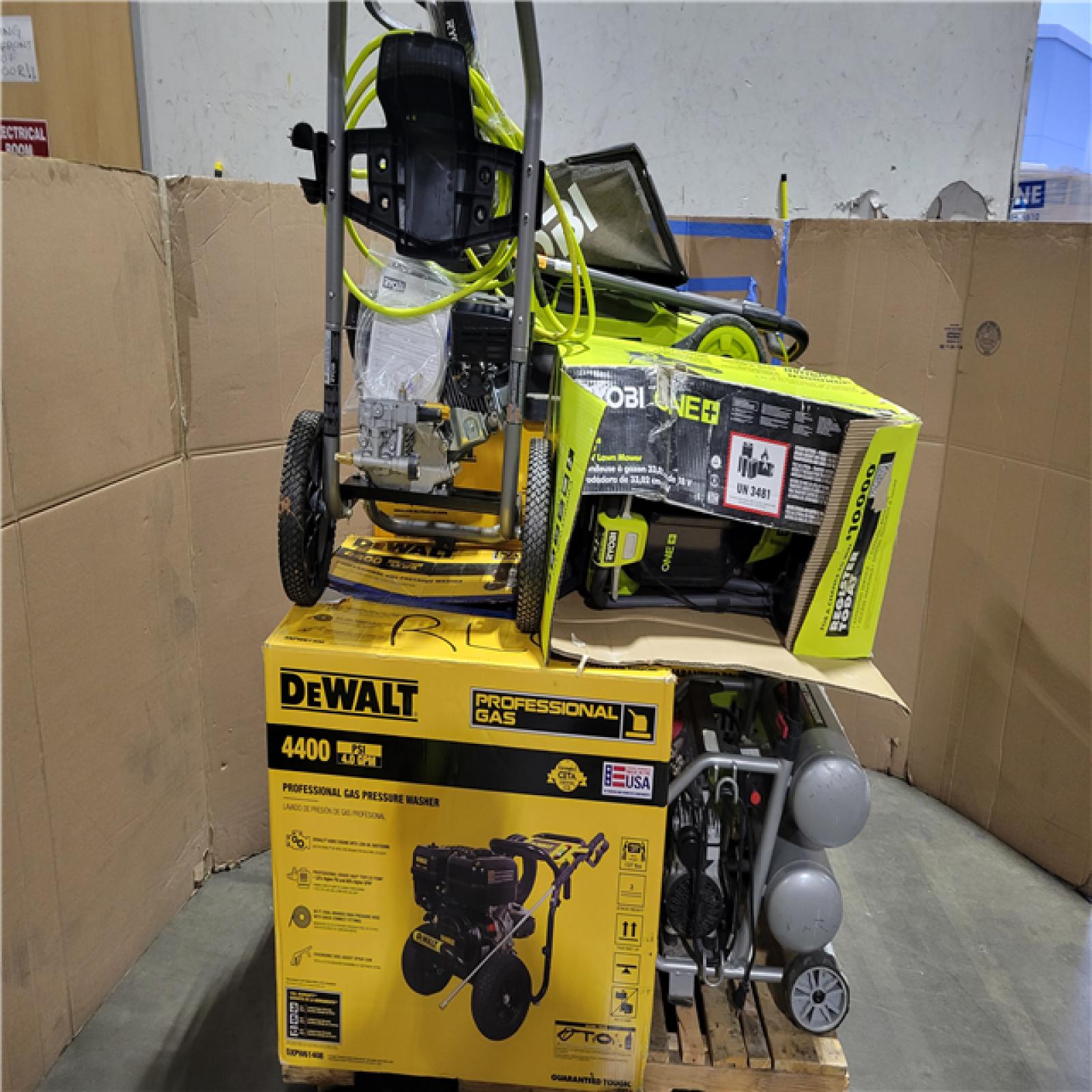 CALIFORNIA AS-IS OUTDOOR POWER EQUIPMENT