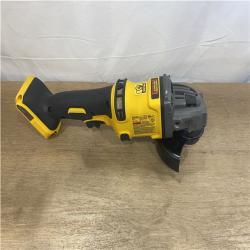AS-IS DEWALT FLEXVOLT 60V MAX Cordless Brushless 4.5 in. to 6 in. Small Angle Grinder with Kickback Brake (Tool Only)