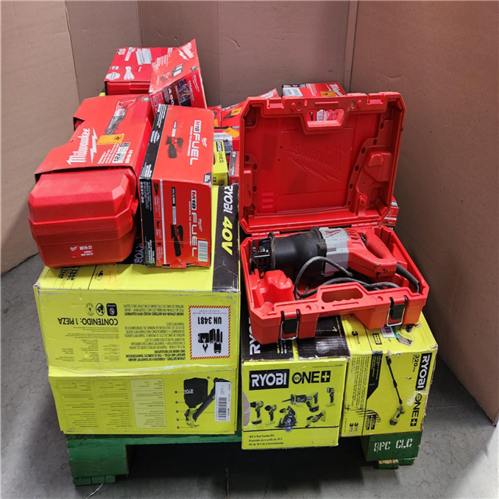 CALIFORNIA AS-IS TOOL PALLET