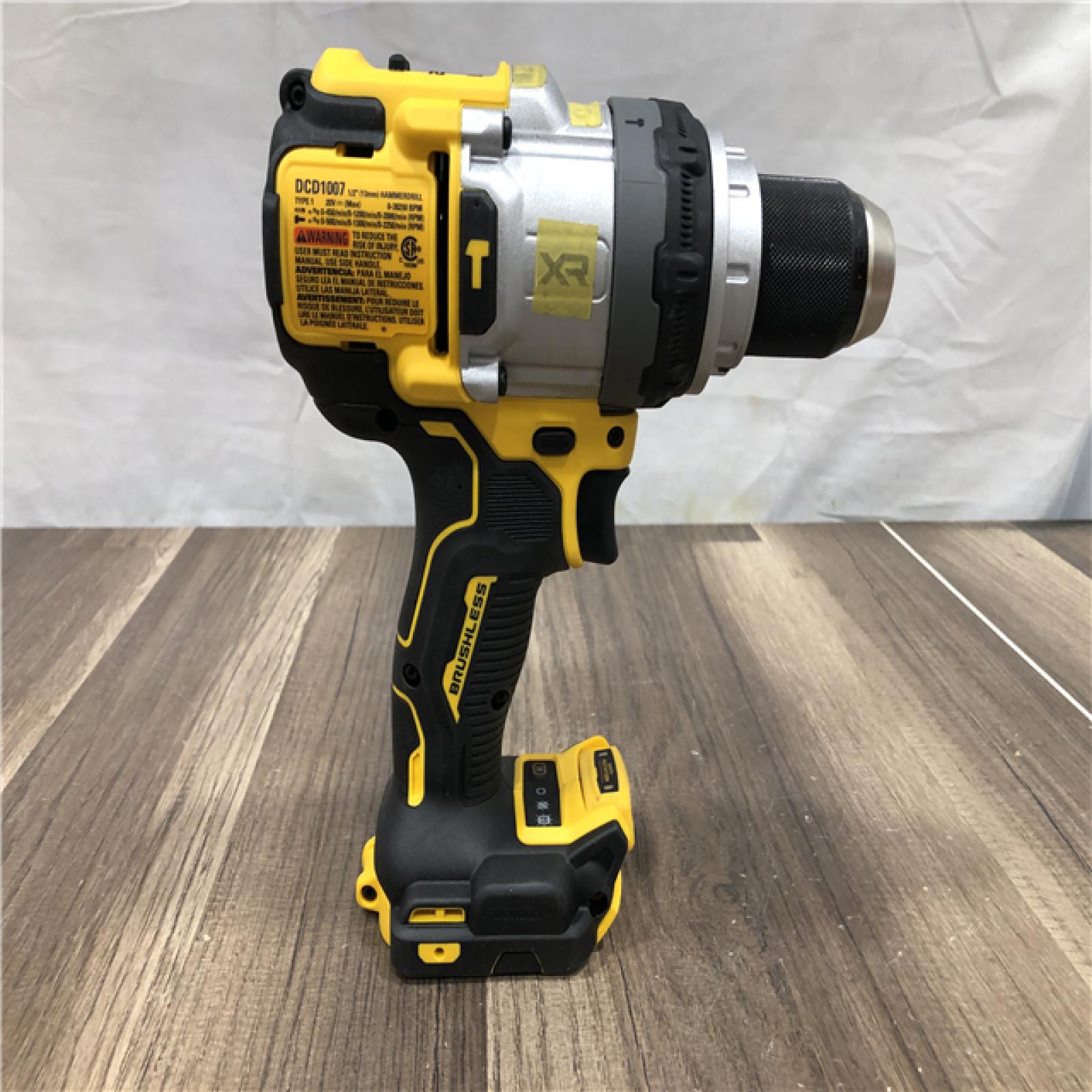 AS-IS DEWALT 20V MAX XR Brushless Cordless 1/2 in. Hammer Drill (Tool Only)