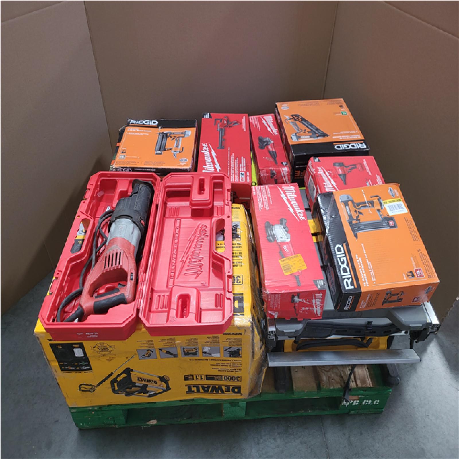 CALIFORNIA AS-IS TOOL PALLET