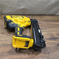 AS-IS DeWalt 20V MAX XR 15 Ga. Cordless 34 Deg Nailer Kit (Battery & Charger) 20 V