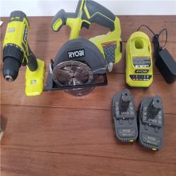 CALIFORNIA NEW RYOBI ONE+18V 2 TOOL COMBO KIT