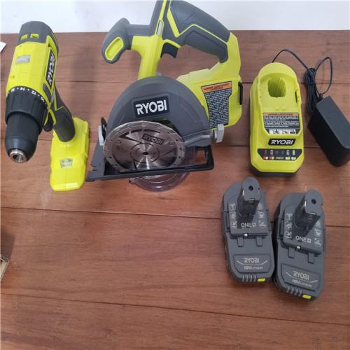 CALIFORNIA NEW RYOBI ONE+18V 2 TOOL COMBO KIT