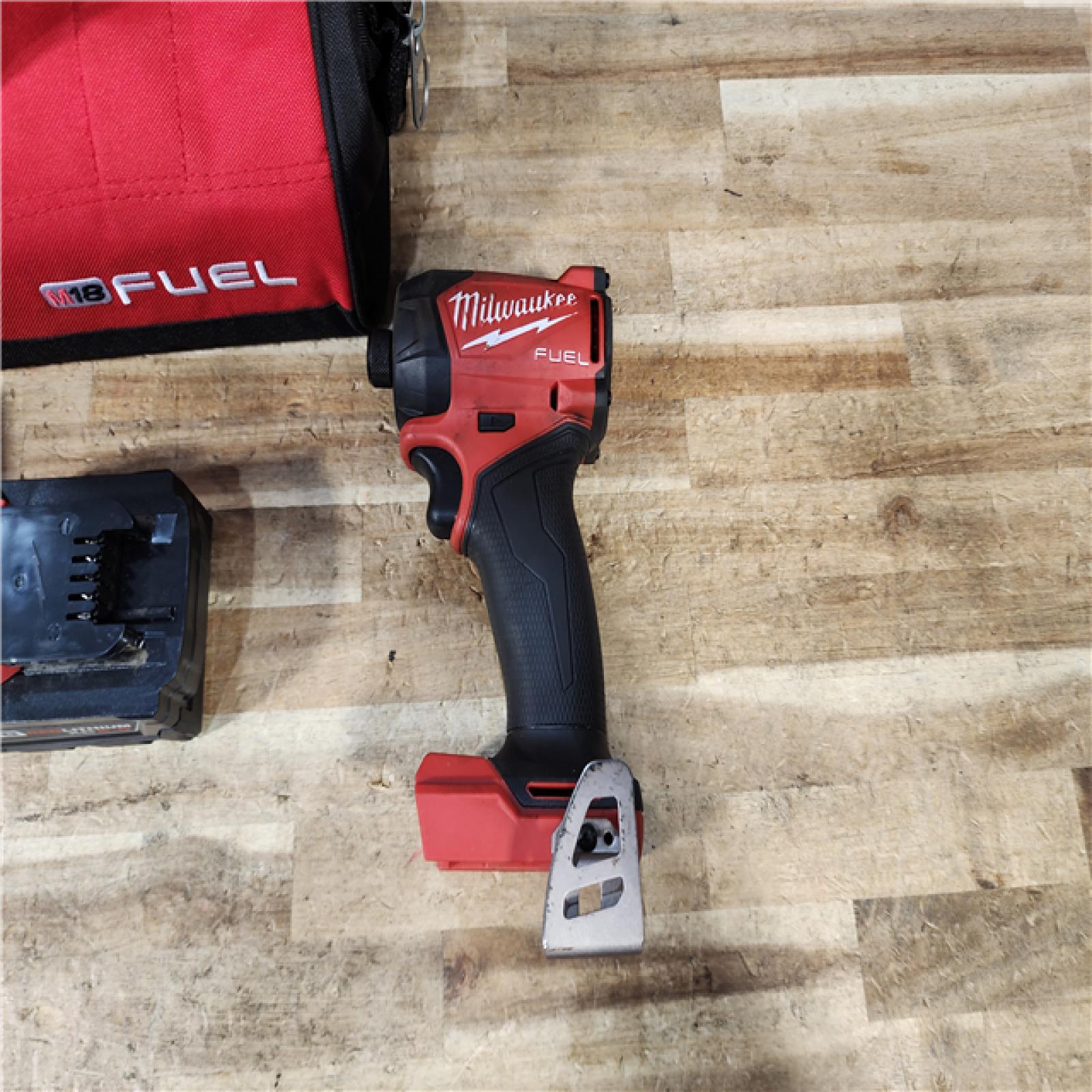 HOUSTON LOCATION - AS - IS Milwaukee FUEL SURGE 18V Lithium-Ion Brushless Cordless 1/4 in. Hex Impact Driver Kit