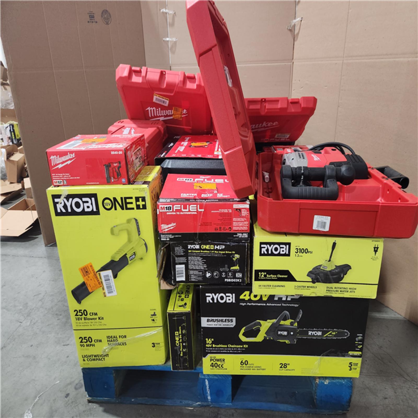 CALIFORNIA AS-IS TOOL PALLET