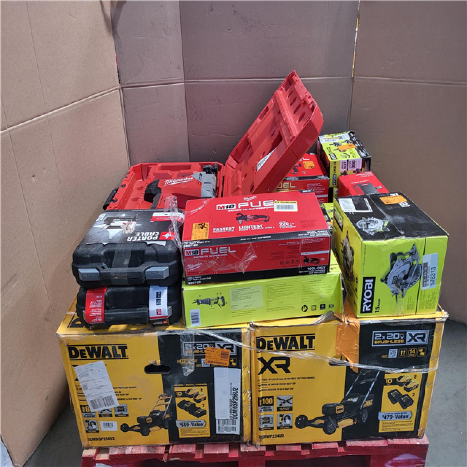 CALIFORNIA AS-IS TOOL PALLET