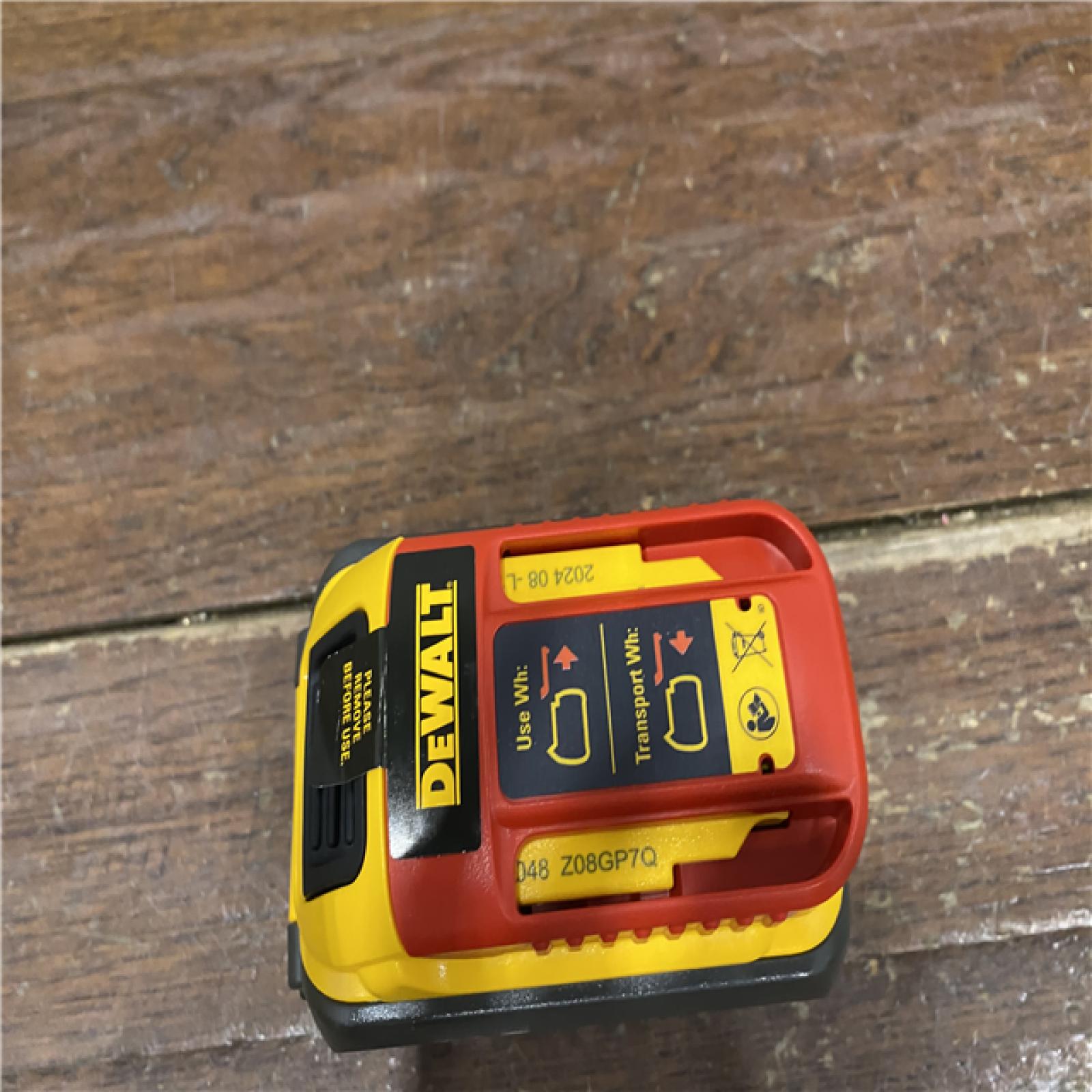 AS-IS Dewalt FLEXVOLT 20-Volt/60-Volt MAX Lithium-Ion 6.0Ah Battery Pack