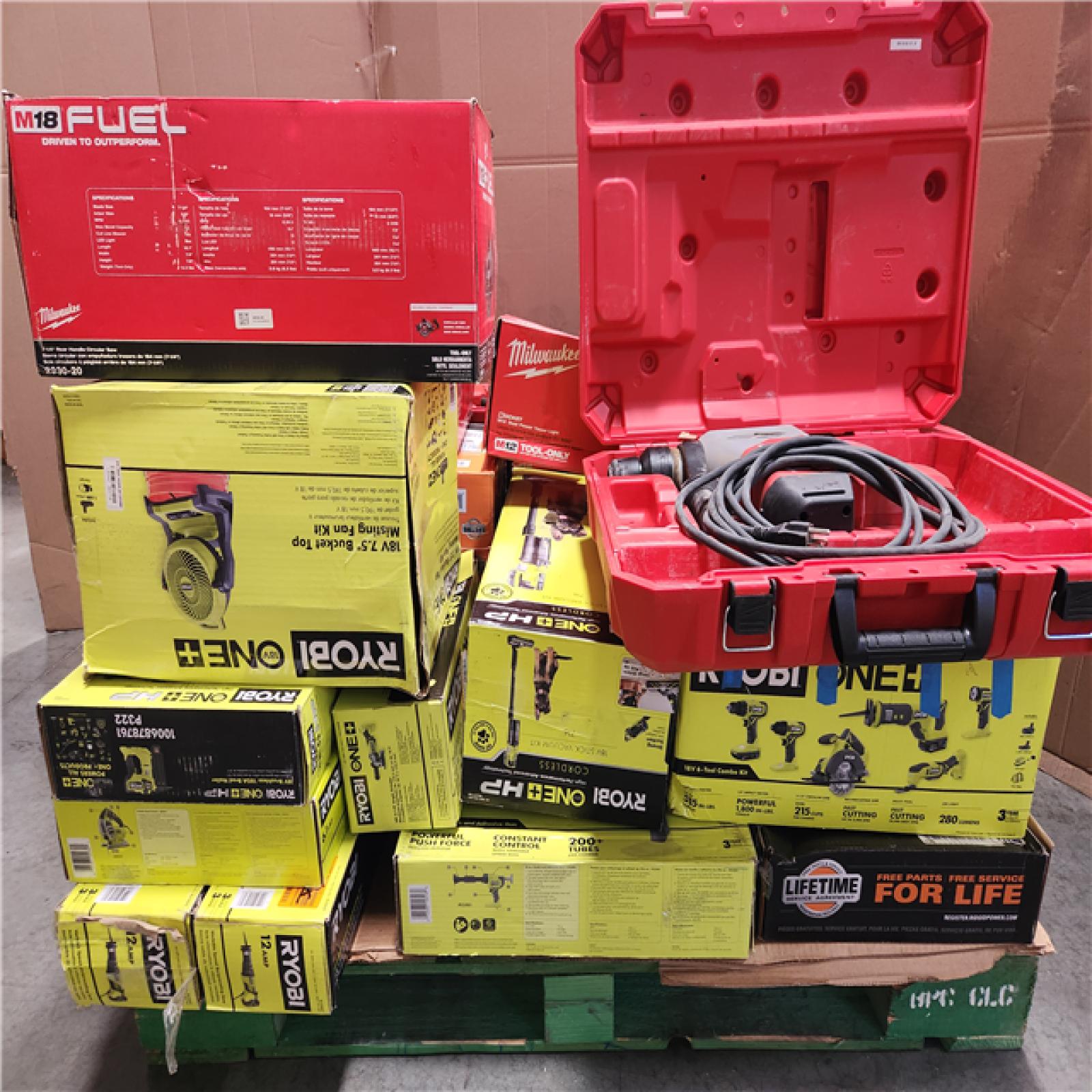 CALIFORNIA AS-IS TOOL PALLET